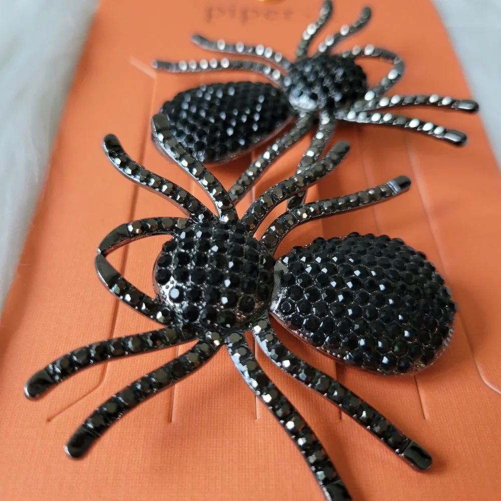 Piper K Spider Spooky Hair Clips